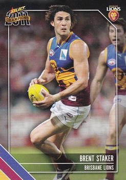 2011 Select AFL Champions #19 Brent Staker Front